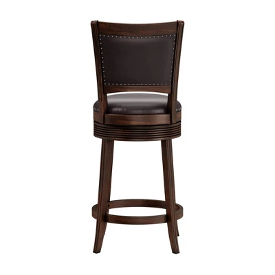 Lockefield Wood Swivel Counter Height Barstool - Hillsdale Furniture - Image 5