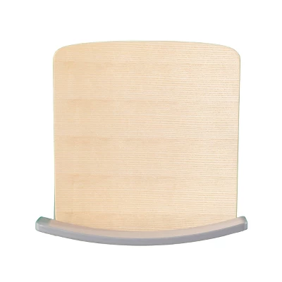 Set Of 2 Poyor 33.5" Two-Tone Counter Height Barstools Gray/Natural - Aiden Lane - Image 5