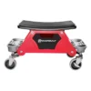 Powerbuilt Heavy Duty Rolling Work Seat With Storage Trays