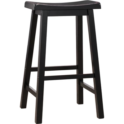 Set Of 2 29" Watkins Saddle Seat Backless Counter Height Barstools - Inspire Q - Image 8