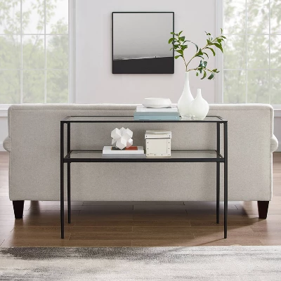 Ashton Console Table Matte Black - Crosley - Image 4