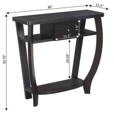 Newport Dorchester Console Table - Johar Furniture - Image 3