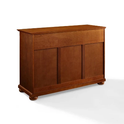 Alexandria Sideboard Cabinet With Wine Storage Cherry - Crosley - Image 9