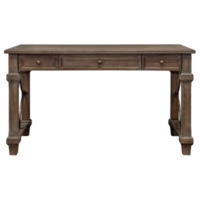 Carson Writing Desk Brown - Martin Furniture - Image 7