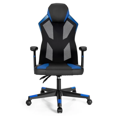 Costway Gaming Chair Swivel Computer Office Chair W/ Adjustable Mesh Back - Image 9