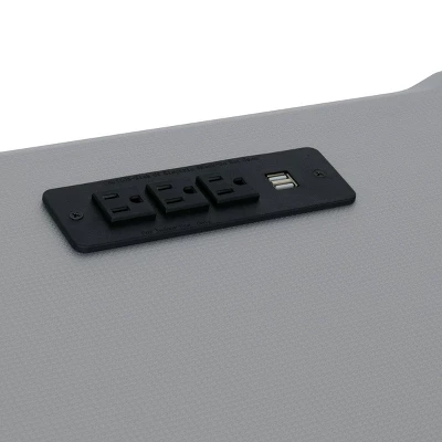 Zone Gaming Table Black/Silver - SD Gaming - Image 13