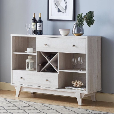 Abrama 2 Drawer Buffet White Oak - HOMES: Inside + Out