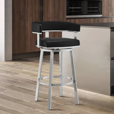 26" Cohen Counter Height Barstool - Armen Living - Image 6
