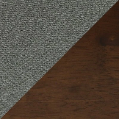 Sunnydaze Decor Sunnydaze Indoor 5-Piece Solid Rubberwood Dining Table And Chairs Set - Dark Walnut With Gray Cushions - Image 3