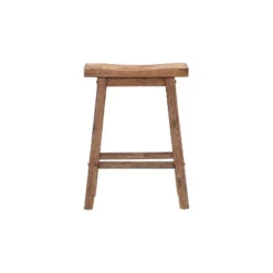 24" Sonoma Saddle Counter Height Barstool - Boraam