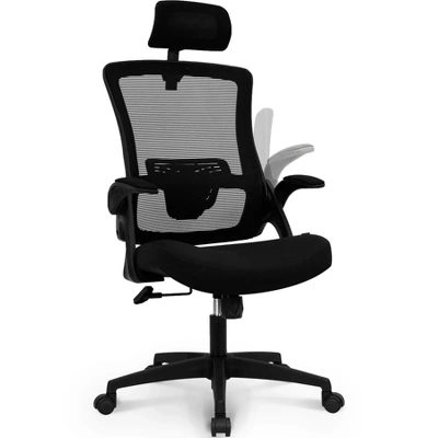 NEO Chair DBS Ergonomic High Back Office Chair With Flip-up Arms Adjustable Headrest - Image 4