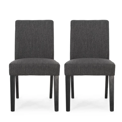 Set Of 2 Kuna Contemporary Upholstered Dining Chairs - Christopher Knight Home - Image 7