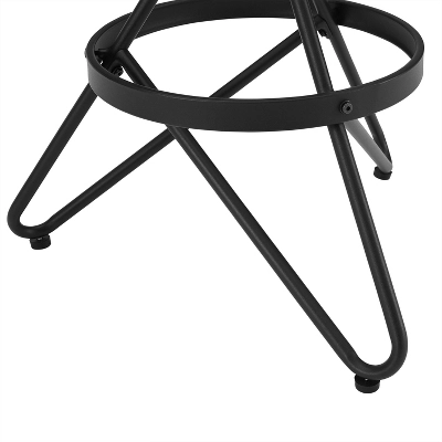 Kalen Adjustable Height Swivel Barstool Brown/Matte Black - Crosley - Image 8