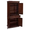 Parsons Pantry Storage Wood/Mahogany - Crosley