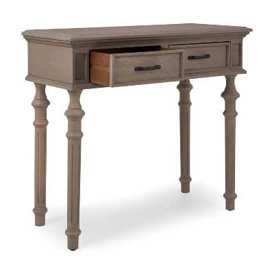 Cassatt 2 Drawer Console Table Gray - Finch - Image 9
