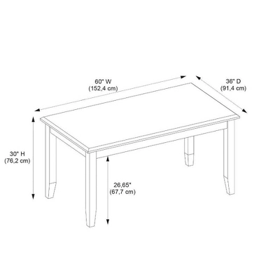 Emma Dining Table - Powell Company - Image 9