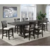 7pc Napa Counter Height Dining Set Dusky Cedar - Steve Silver Co.