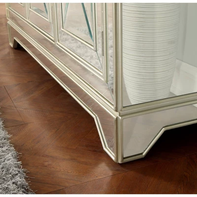 Rising Star 3 Door Credenza Prospect Metallic Gold - Treasure Trove Accents - Image 6