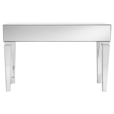 Darla Contemporary Mirrored Console Table - Aiden Lane - Image 6