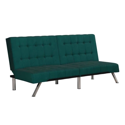 Eve Velvet Upholstered Convertible Futon - Room & Joy - Image 13