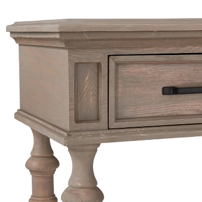 Cassatt 2 Drawer Console Table Gray - Finch - Image 4