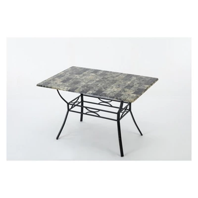 Bastian Dining Table Gray & Marble - Boraam - Image 4