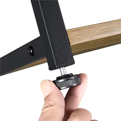 Yaheetech Kitchen Storage Shelves With 10 Hooks - Image 4