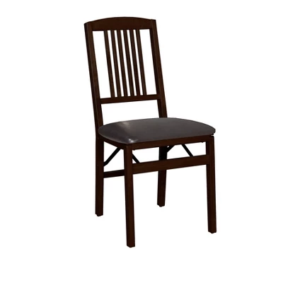 Set Of 2 Simple Mission Folding Chair - Stakmore - Image 4