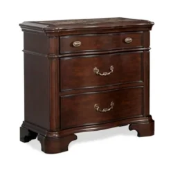 Tomlyn Nightstand Dark Cherry Brown - Picket House Furnishings