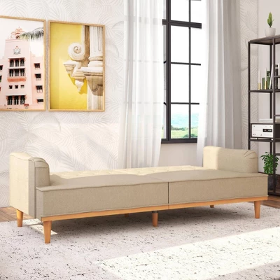Stella Vintage Convertible Sofa Bed Futon - Mr. Kate - Image 7