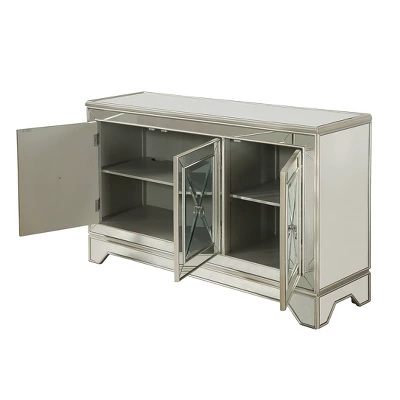 Rising Star 3 Door Credenza Prospect Metallic Gold - Treasure Trove Accents - Image 2