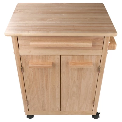 Hackett Kitchen Cart Natural - Winsome - Image 2