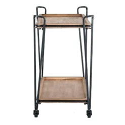 Cooper Bar Cart Black - ClickDecor