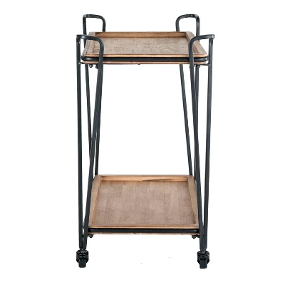 Cooper Bar Cart Black - ClickDecor