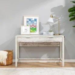 Willow Office Desk White - ACEssentials