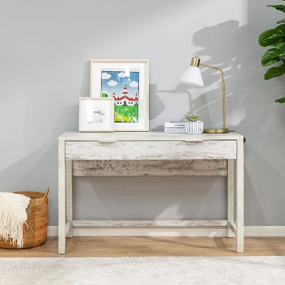 Willow Office Desk White - ACEssentials
