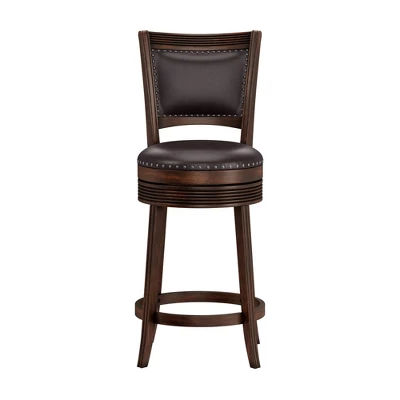 Lockefield Wood Swivel Counter Height Barstool - Hillsdale Furniture - Image 3