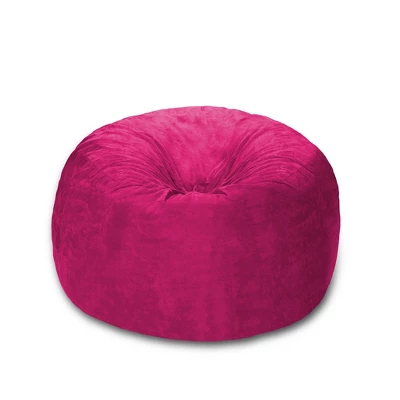 4' Bean Bag Chair With Memory Foam Filling And Washable Cover - Relax Sacks - Image 17