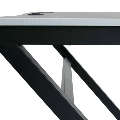 Zone Gaming Table Black/Silver - SD Gaming - Image 11