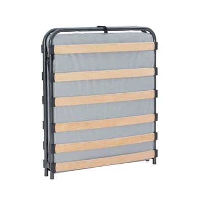 Twin Fensby Folding Bed Gray - Linon - Image 4