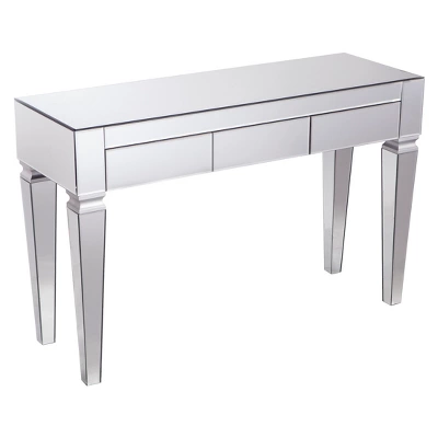 Darla Contemporary Mirrored Console Table - Aiden Lane - Image 12