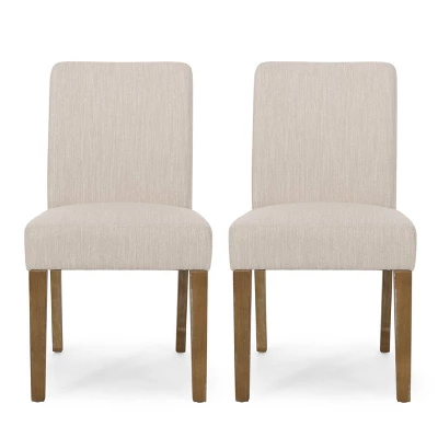 Set Of 2 Kuna Contemporary Upholstered Dining Chairs - Christopher Knight Home - Image 5