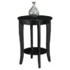 American Heritage Round End Table - Convenience Concepts