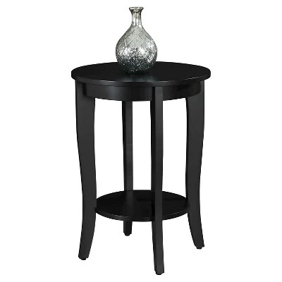 American Heritage Round End Table - Convenience Concepts