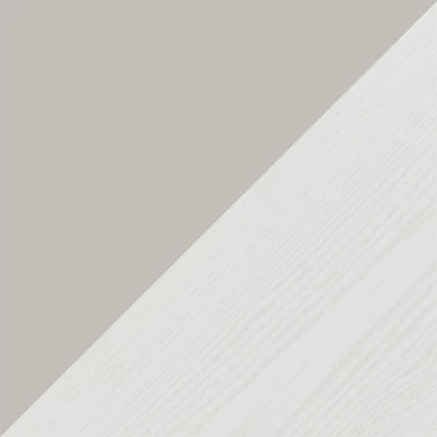 Kelly Accent Cabinet White/Taupe - Paris Hilton X The Novogratz - Image 9