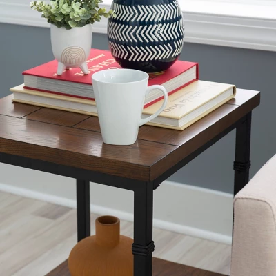 Austin End Table Brown - Linon - Image 7