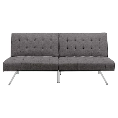 Eve Velvet Upholstered Convertible Futon - Room & Joy - Image 12