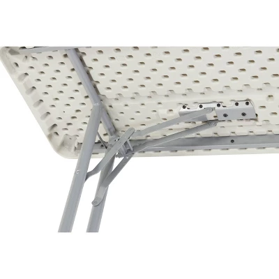 18"x72" Heavy Duty Seminar Folding Banquet Table Speckled Gray - Hampden Furnishings - Image 3