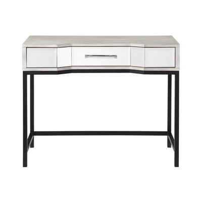 Gabby Chic 1 Drawer Console Table White - Treasure Trove Accents