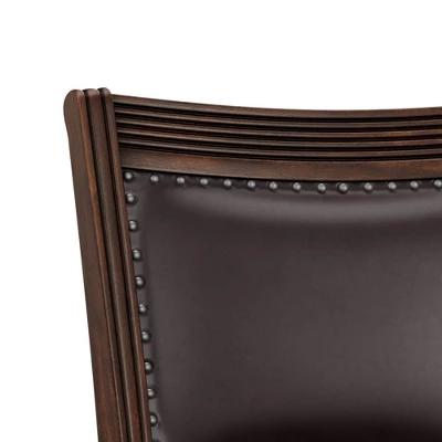 Lockefield Wood Swivel Counter Height Barstool - Hillsdale Furniture - Image 10